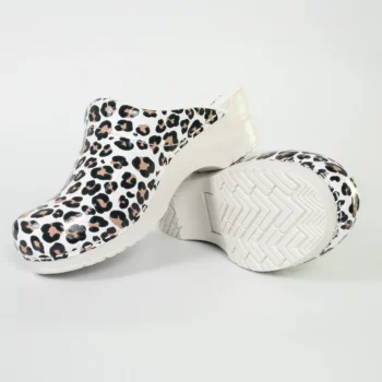 Florensa Klompen Flex - Leopard White
